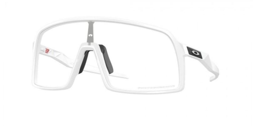 Cyklistické brýle Oakley Sutro OO9406-99 Matte White / Clear Photochromic