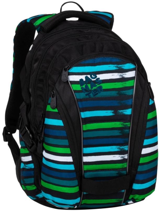 Školní batoh BAGMASTER BAG 20 C studentský batoh - zelený
