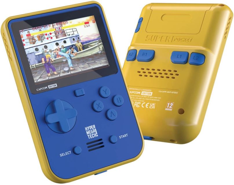 Herní konzole Super Pocket - Capcom Edition - retro konzole