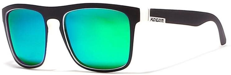 Sluneční brýle KDEAM Sunbury 19 Black & White / Green