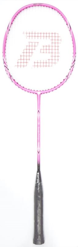 Badmintonová raketa Baton Speed Technique, White/pink