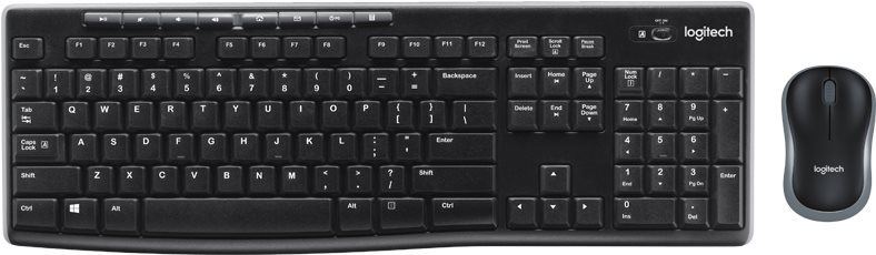 Set klávesnice a myši Logitech Wireless Desktop MK270 - DE