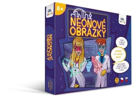 Vyrábění pro děti Neonové obrázky