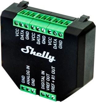Detektor Shelly AddOn Plus, měření teploty pro 1/1PM Plus, nástupce SHELLY-AddOn