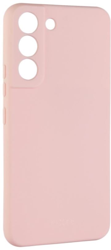 Kryt na mobil FIXED Story pro Samsung Galaxy S22 růžový