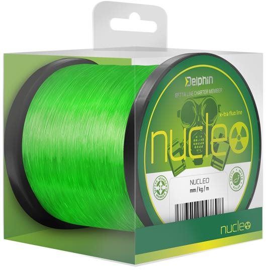 Delphin Vlasec NUCLEO Fluo zelený 600m 0,25mm 5,4kg