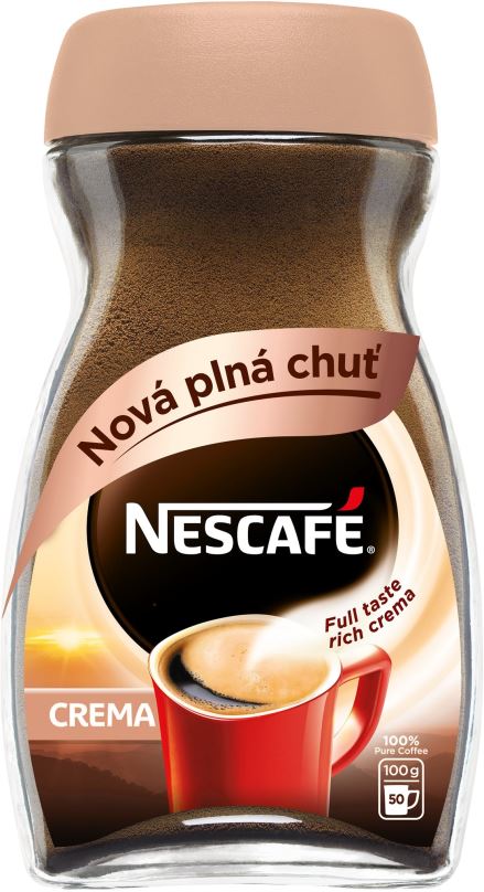 Káva NESCAFÉ, CLASSIC Crema Sklo 100g