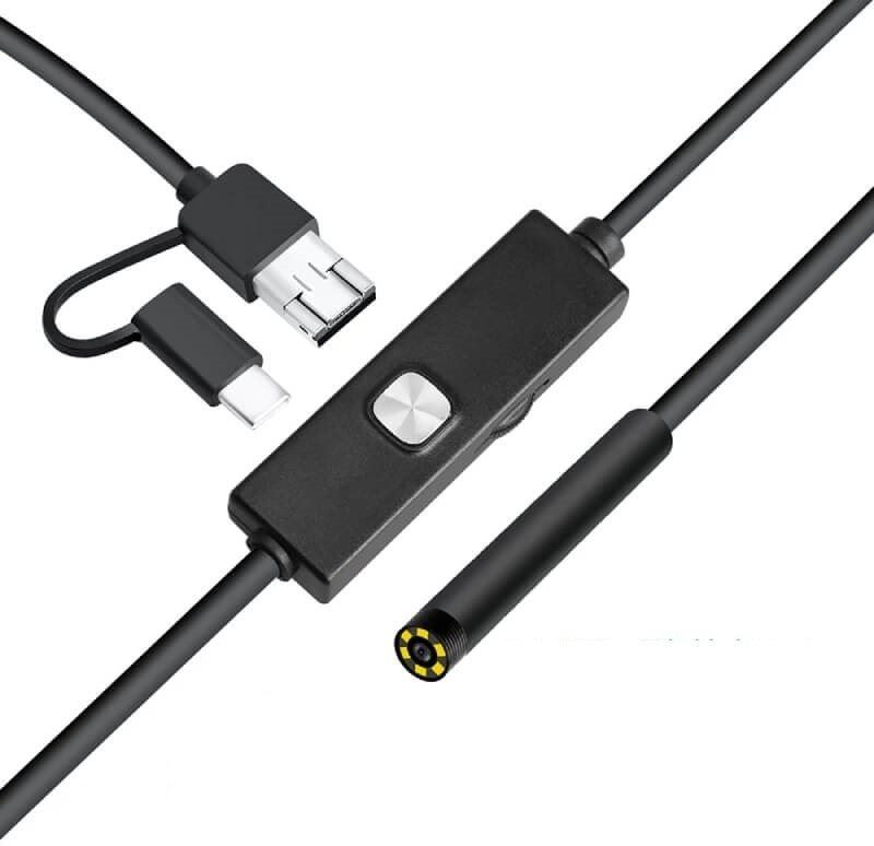 Inspekční kamera W-star USB 7,3mm endoskop 5m