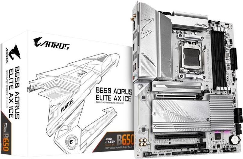 Základní deska GIGABYTE B650 AORUS ELITE AX ICE