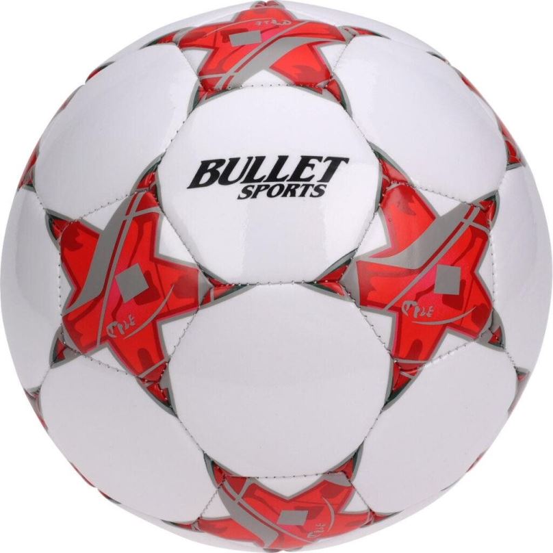 Fotbalový míč Bullet SPORT Fotbalový míč 5, červený