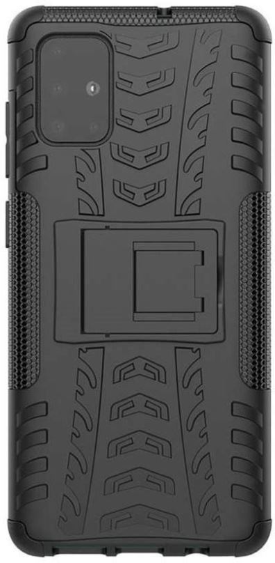 Kryt na mobil TopQ Samsung A02s ultra odolný černý 56973