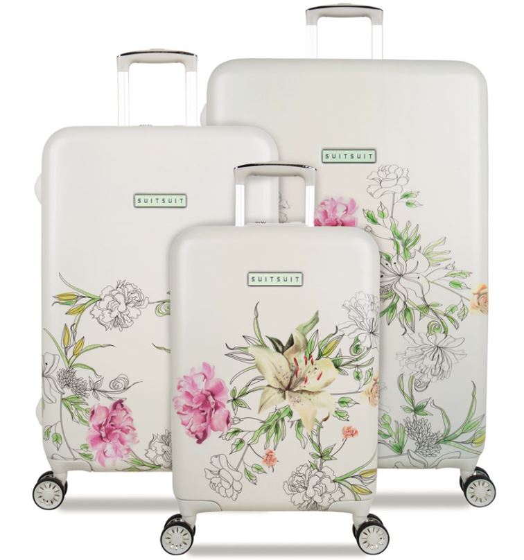 Sada cestovních kufrů SUITSUIT® TR-5101/3 - 10th Anniversary English Garden