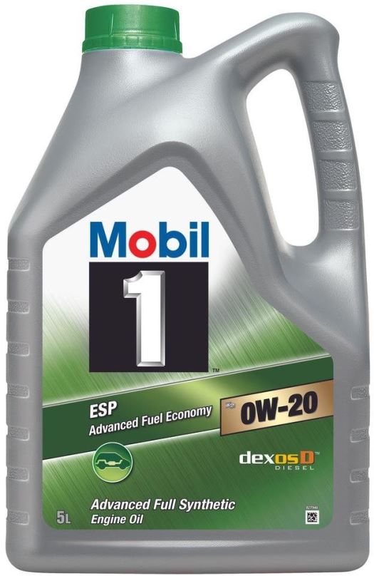 Motorový olej Mobil 1 ESP x2 0W-20, 5 L