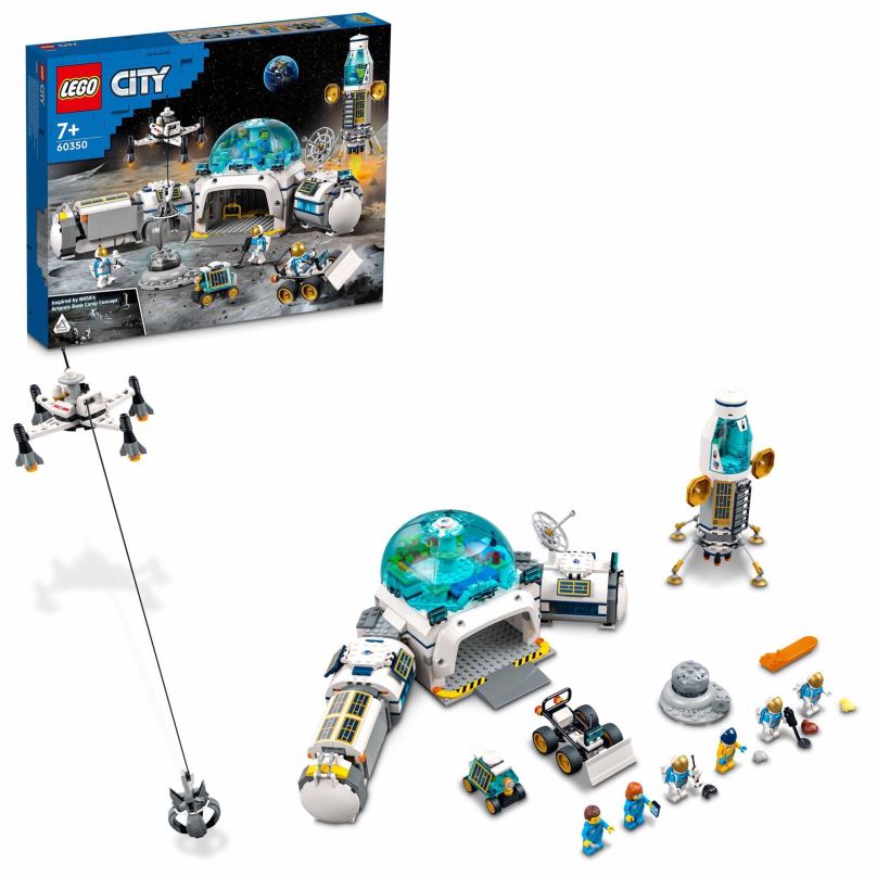 LEGO stavebnice LEGO® City 60350 Lunární výzkumná stanice