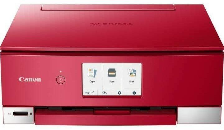 Inkoustová tiskárna Canon PIXMA TS8352A červená