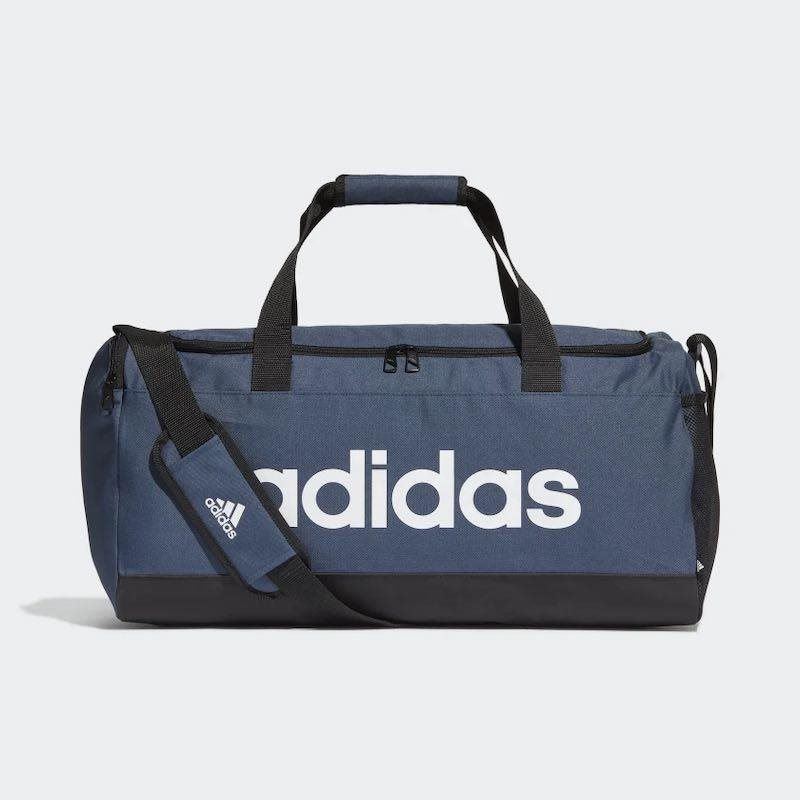 Taška přes rameno Adidas Linear Duffel M modrá