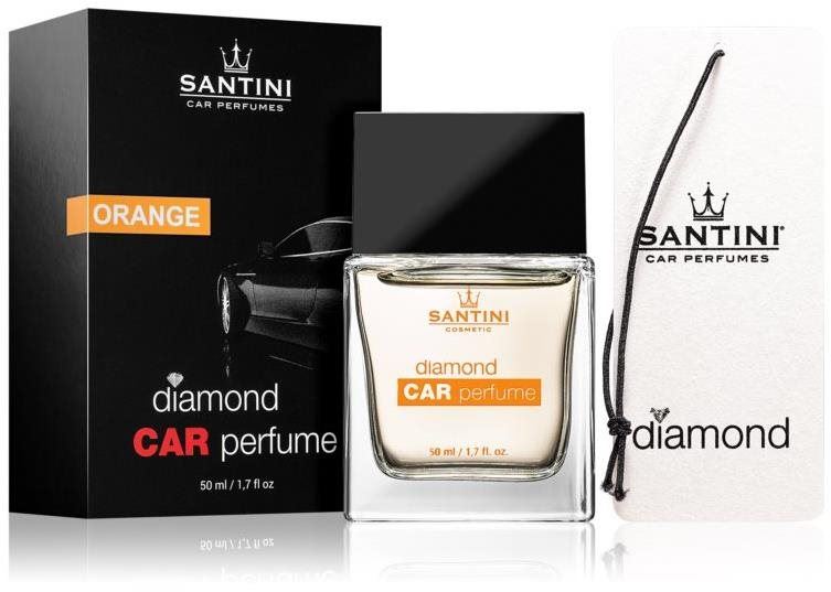 Vůně do auta SANTINI Vůně do auta - Diamond Orange, 50ml