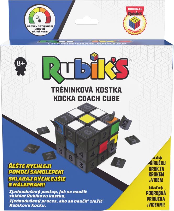 Hlavolam Rubikova trénovací kostka CZ/SK