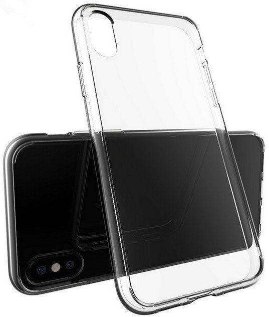 Kryt na mobil Epico Twiggy Gloss pro iPhone X/XS, bílý transparentní