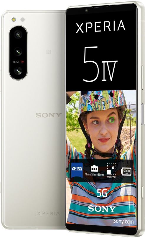 Mobilní telefon Sony Xperia 5 IV 5G bílá