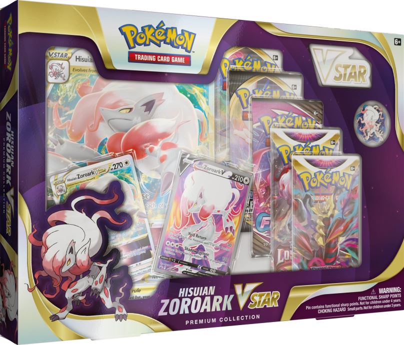 Pokémon karty Pokémon TCG: Hisuian Zoroark VStar Premium Collection