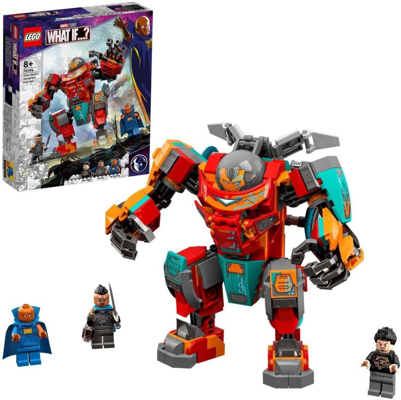 LEGO stavebnice LEGO® Marvel Avengers 76194 Sakaarianský Iron Man Tonyho Starka