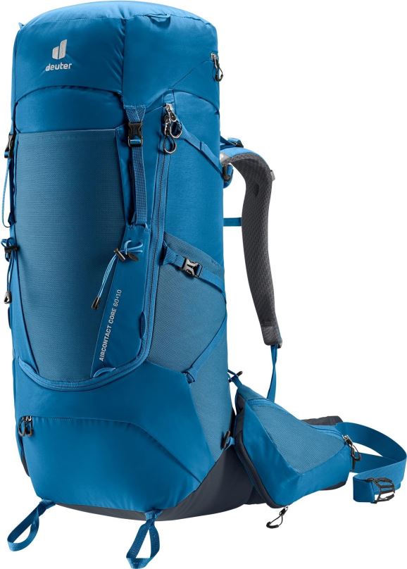 Turistický batoh Deuter Aircontact Core 60+10 tmavě modrý