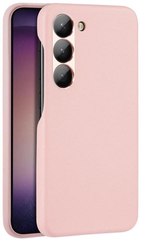 Kryt na mobil Grit kryt na Samsung Galaxy S23 Plus, růžový