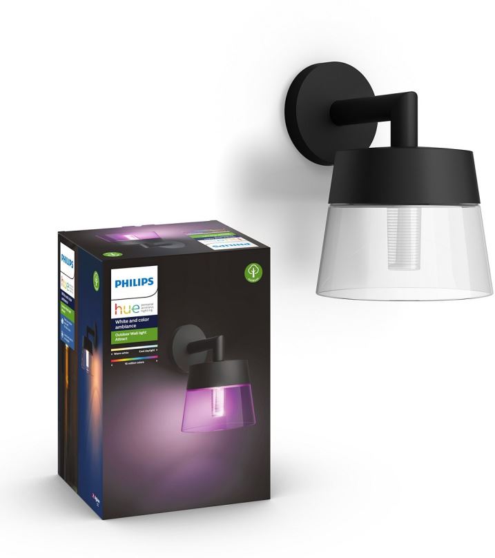 Nástěnná lampa Philips Hue White and Color Ambiance Attract 17461/30/P7