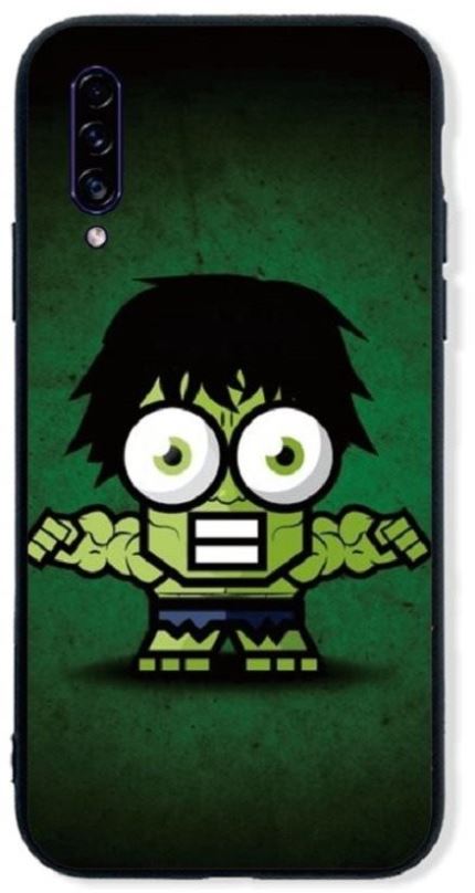 Kryt na mobil TopQ LUXURY Samsung A30s pevný Little Hulk 45419