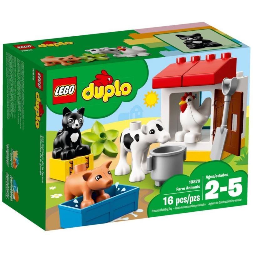 LEGO stavebnice LEGO DUPLO Town 10870 Zvířátka z farmy