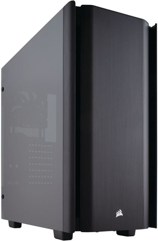 Počítačová skříň Corsair 500D Premium Obsidian Series černá s průhlednou bočnicí
