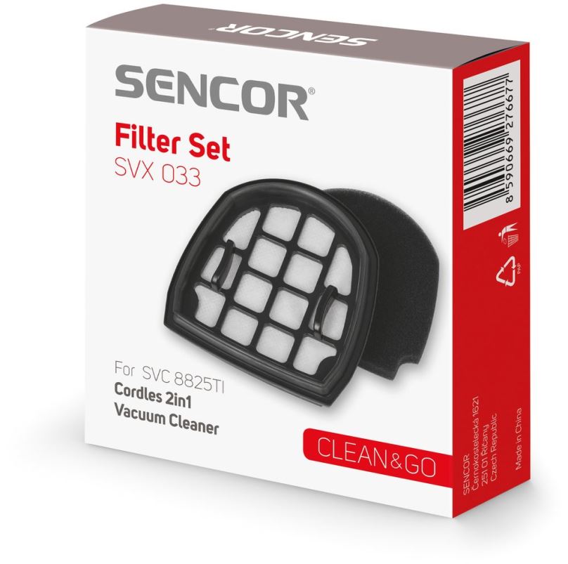 Filtr do vysavače SENCOR SVX 033 sada filtrů k SVC 8825TI