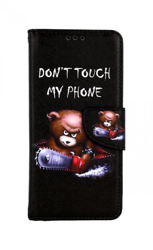 Pouzdro na mobil TopQ Pouzdro Samsung A53 5G knížkové Don´t Touch méďa 73519