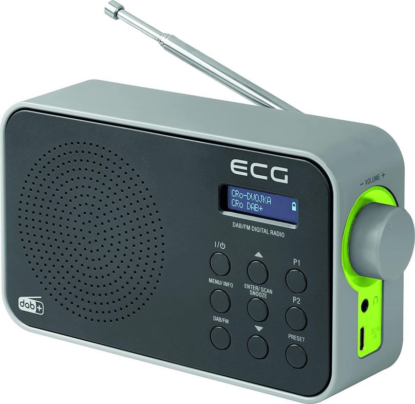 Radiobudík ECG RD 110 DAB Black