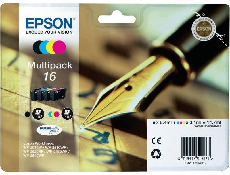 Cartridge Epson T1626 Multipack