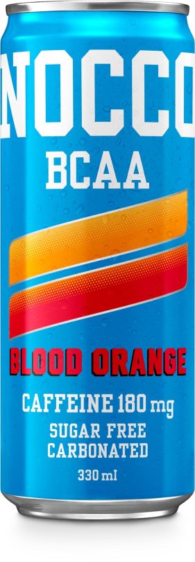 Aminokyseliny NOCCO BCAA Blood Orange Del Sol 330 ml