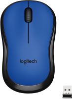Myš Logitech Wireless Mouse M220 Silent, modrá
