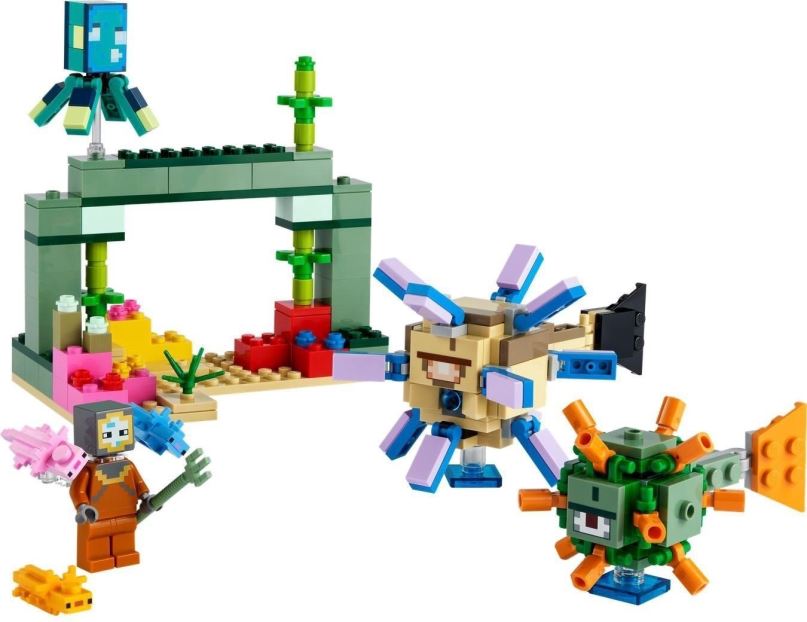 LEGO stavebnice LEGO® Minecraft® 21180  Bitva se strážci