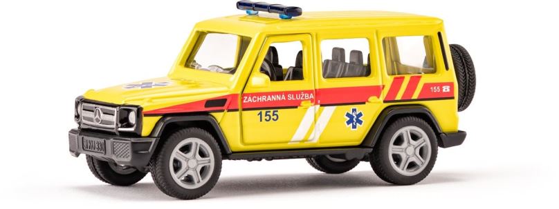 Kovový model Siku Super česká verze - ambulance Mercedes AMG G65