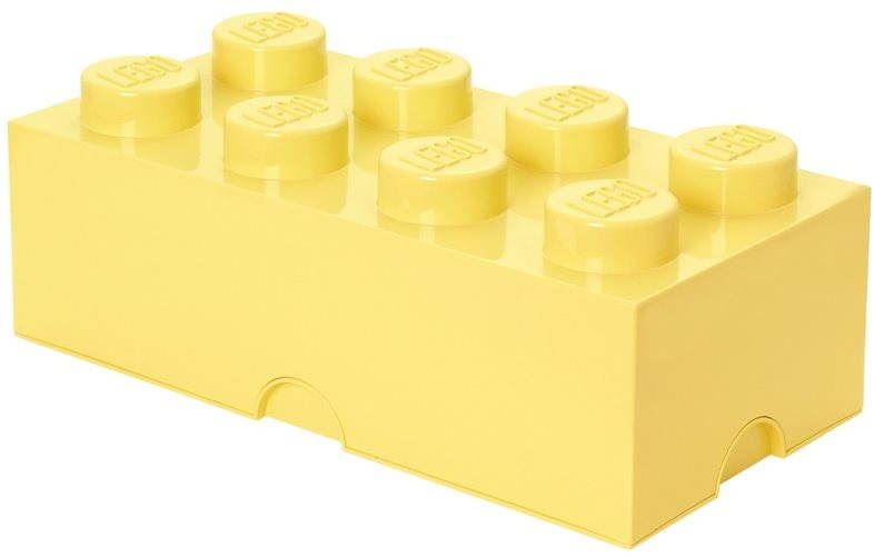 Úložný box LEGO Úložný box 8 250 x 500 x 180 mm - světle žlutý