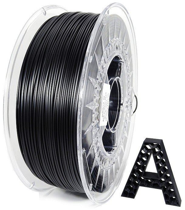Filament AURAPOL ASA 3D Filament Grafitově černá 850g 1,75 mm AURAPOL