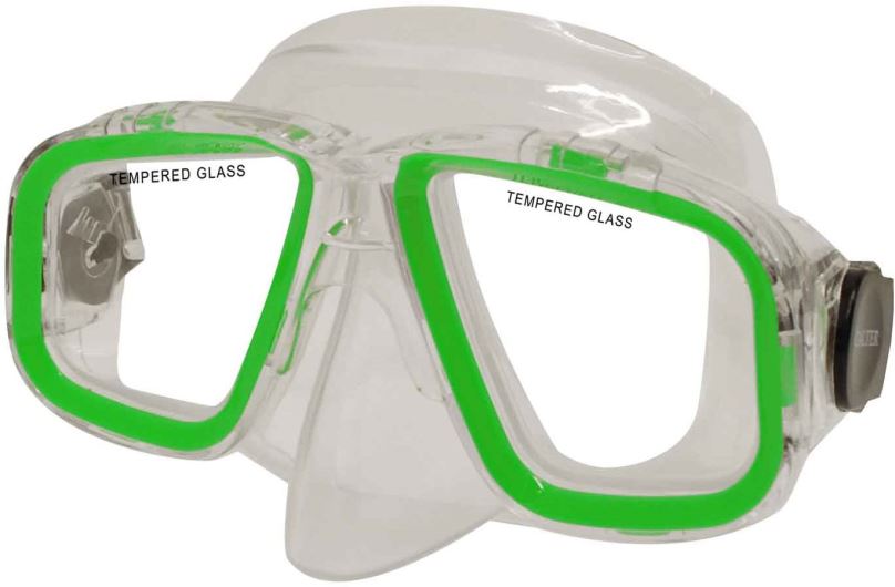Potápěčské brýle Calter Potápěčská maska Senior 229P, zelená