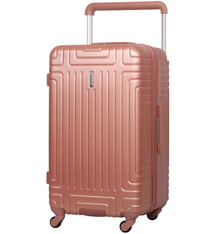 Cestovní kufr AEROLITE T-2821/3-L ABS - růžová