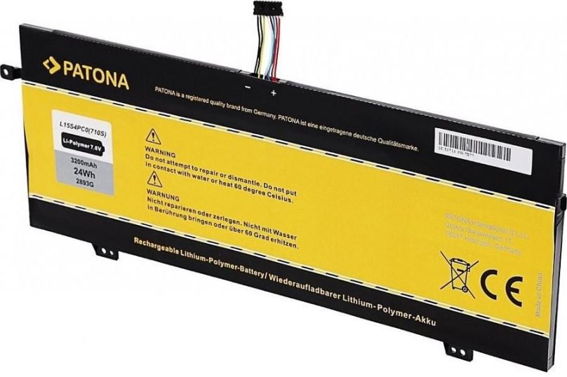 Baterie do notebooku Patona pro Lenovo Ideapad 710S/xiaoxin Air 13  3200mAh Li-Pol 7,6V L15S4PC0