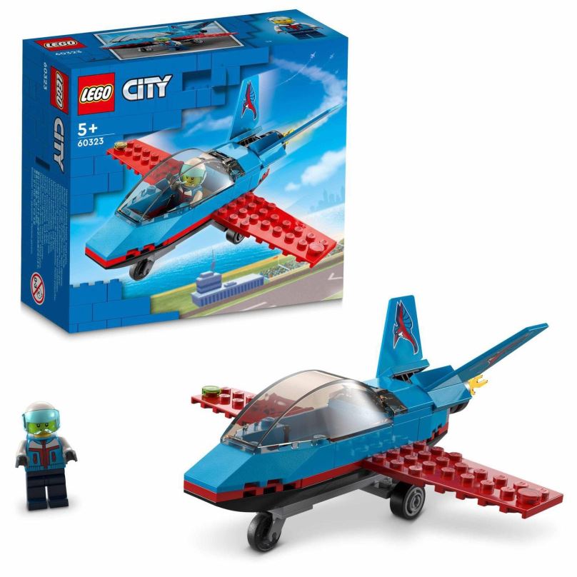 LEGO stavebnice LEGO® City 60323  Kaskadérské letadlo