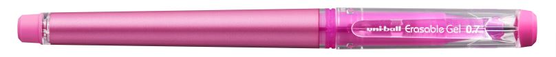 UNI UF-222-07 gumovatelné pero s víčkem Barva: Růžová