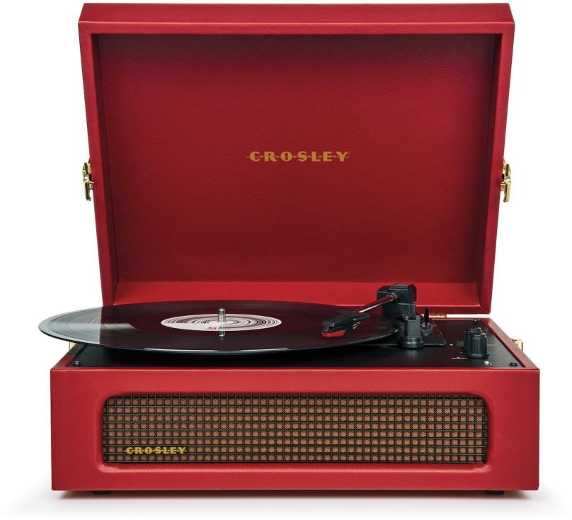 Gramofon Crosley Voyager - Burgundy Red