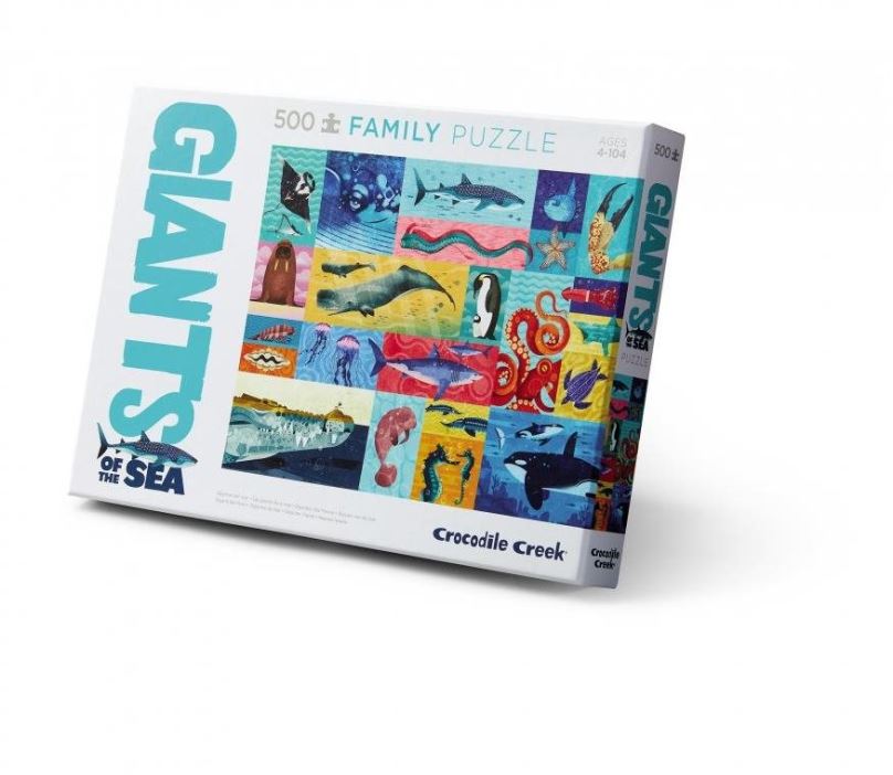 Puzzle Rodinné puzzle - Obři moře (500 ks)