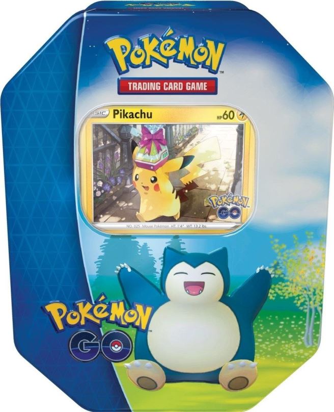 Pokémon karty Pokémon TCG: Pokémon GO - Gift Tin Snorlax